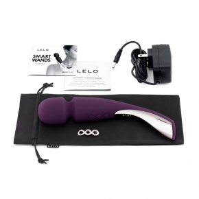 Lelo Smart Wand Massager Medium - plum