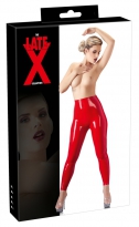 Latex Leggings rot M