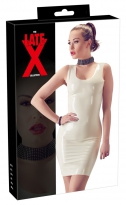 Latex Minikleid wei L